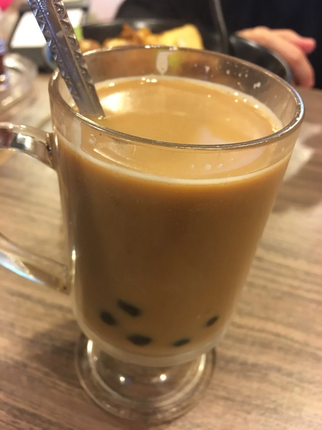 热珍珠奶茶