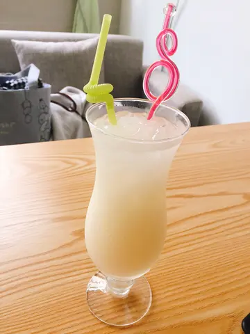 白桃梳打