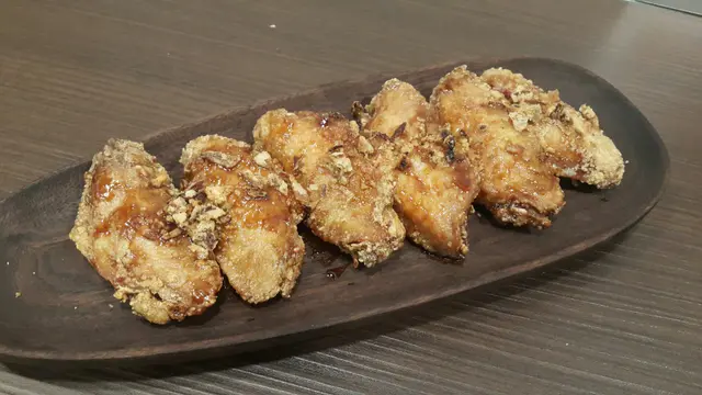 蜜糖蒜香雞翼