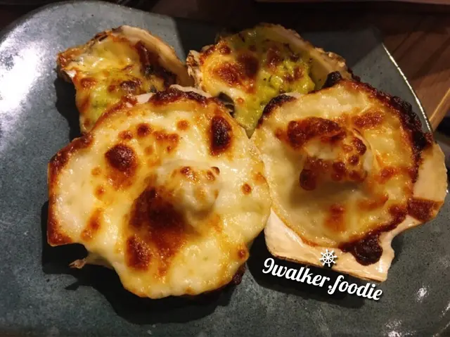 忌廉焗帶子、芝士焗蠔