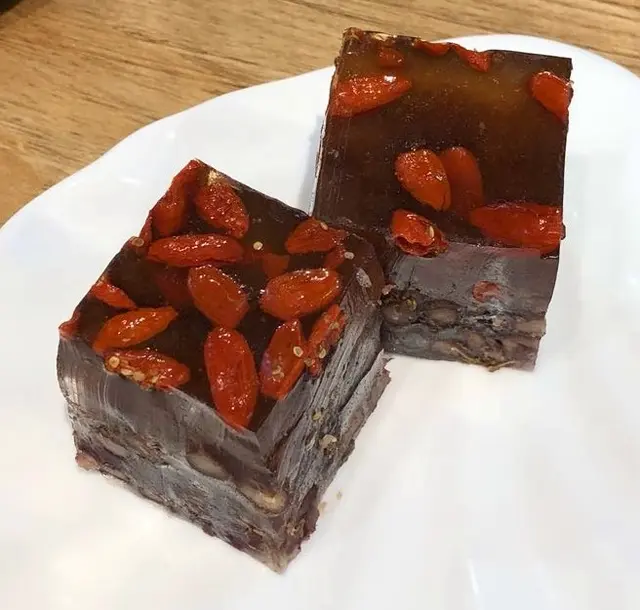 紅豆杞子桂花糕