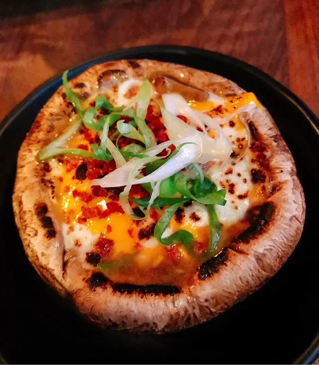 煙肉芝士燒菇