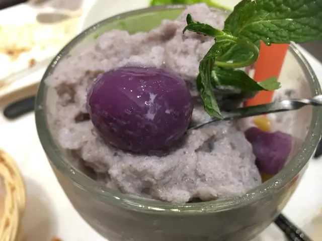 香芋牛奶冰沙