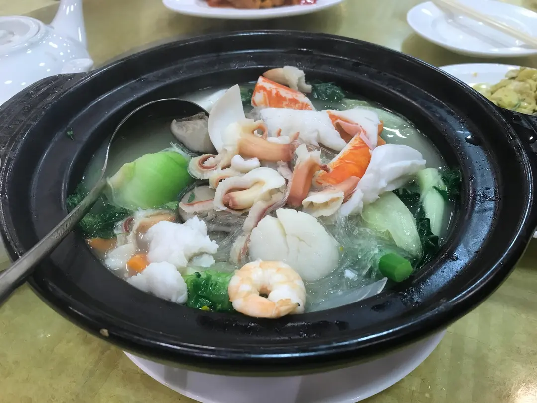 海鲜杂菜煲