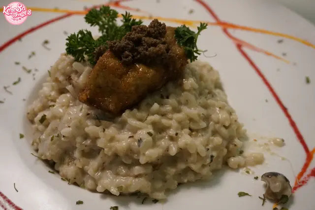 黑松露香煎鵝肝意大利飯