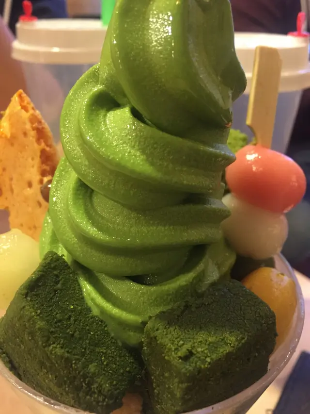 抹茶軟雪糕好細滑