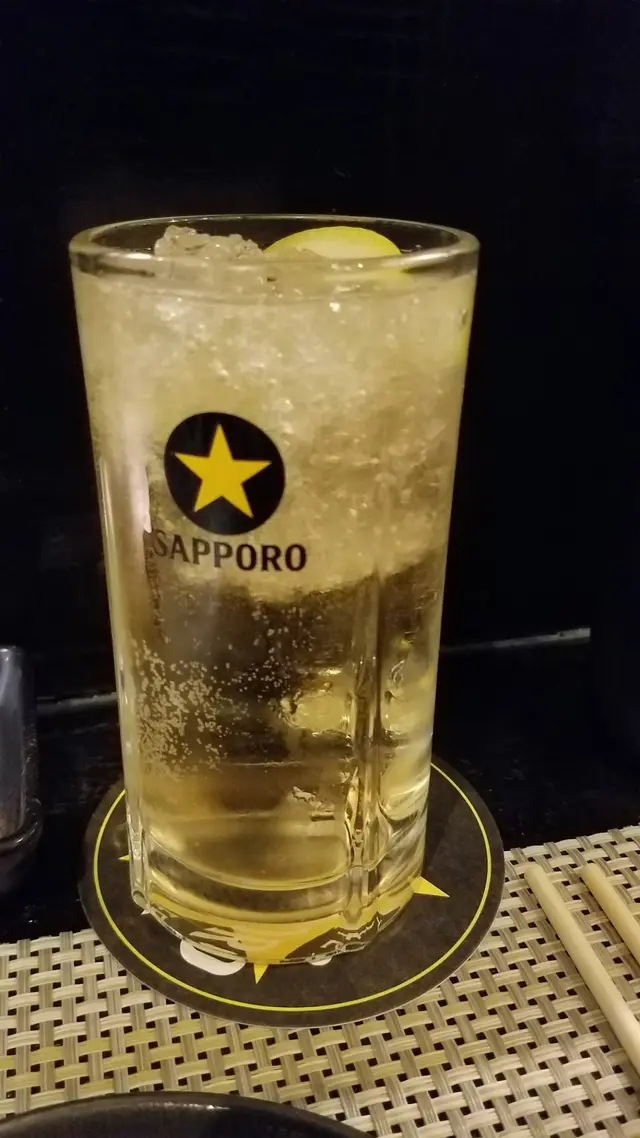 餐牌好像沒有Highball, 當order後,店員特意為我調教出來