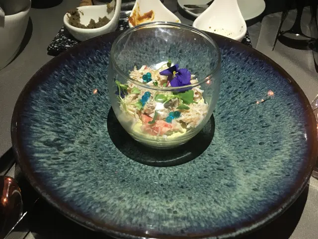 蟹肉份量頗多,鮮甜!