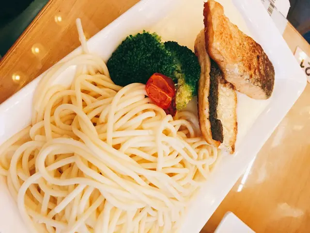 香煎三文魚忌廉意大利粉