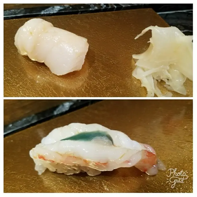 帶子、牡丹蝦壽司