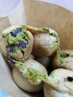 抹茶紅豆雞蛋仔