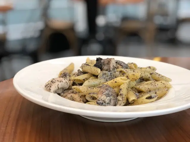 黑松露菌意大利麵