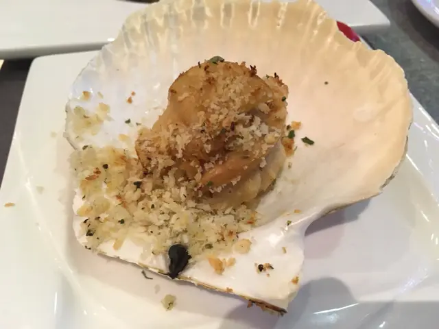 香蒜包糠焗扇貝