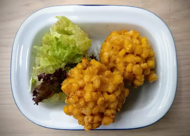 岩鹽粟米天婦羅