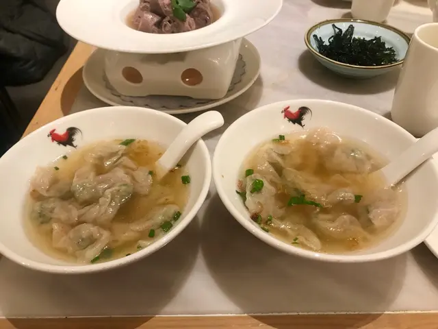傳統扁肉湯