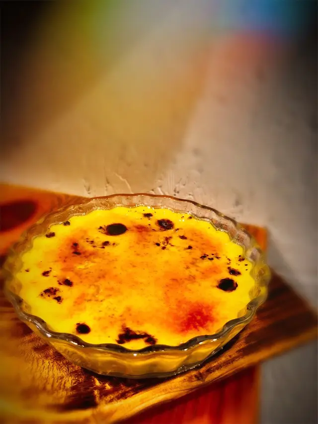 斑蘭脆焦糖燉蛋