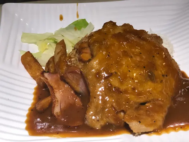 燒汁豬扒拼鴨胸飯