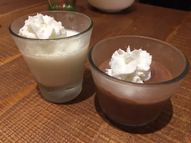 手作牛奶布甸 及 手作朱古力布甸