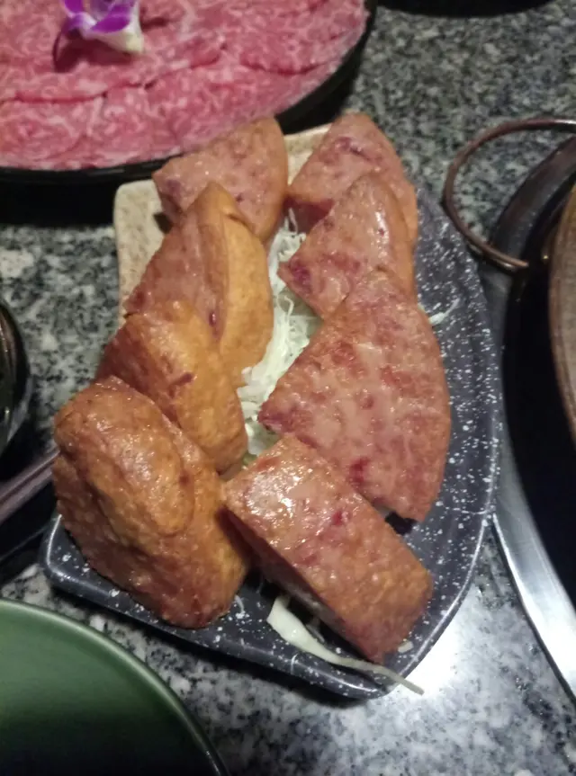 炸午餐肉