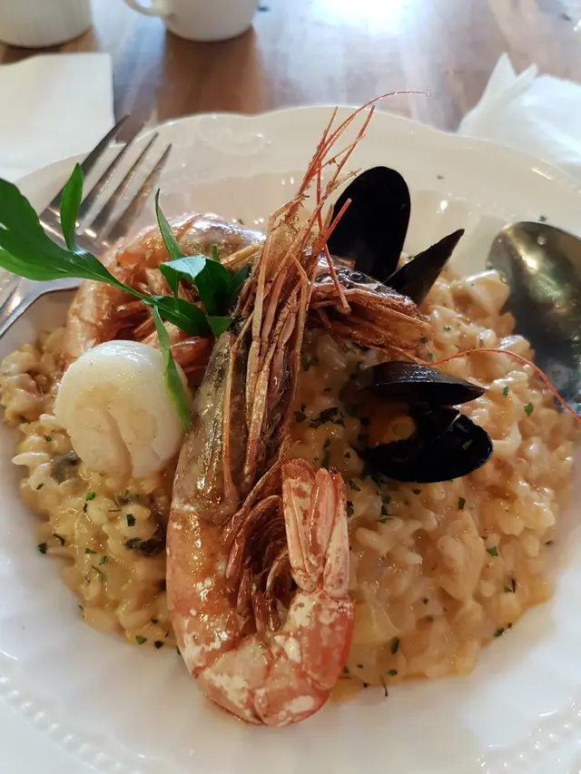龍蝦汁海鮮意大利飯