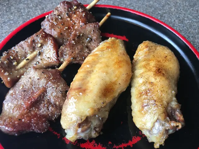 鹽燒雞中翼,鹽燒牛舌