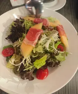 parma ham蜜瓜沙律
