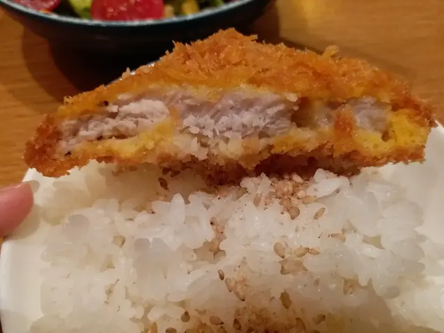 吉列豬扒野菜定食