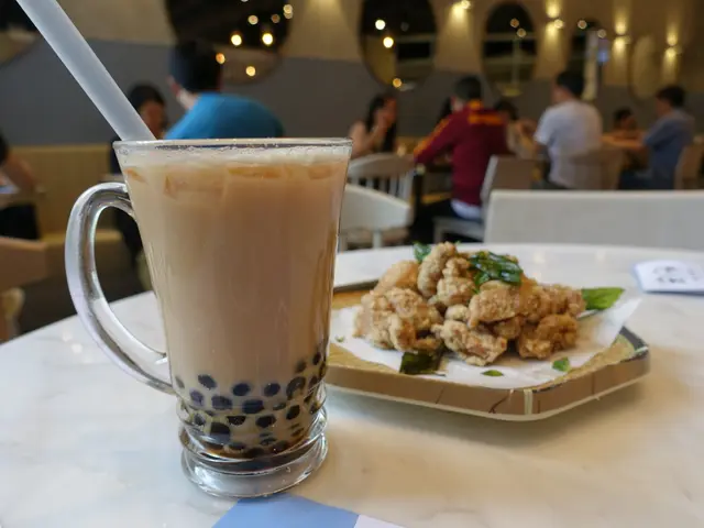 黑糖珍珠奶茶 (冰)