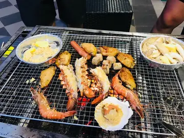 龙虾海鲜餐
