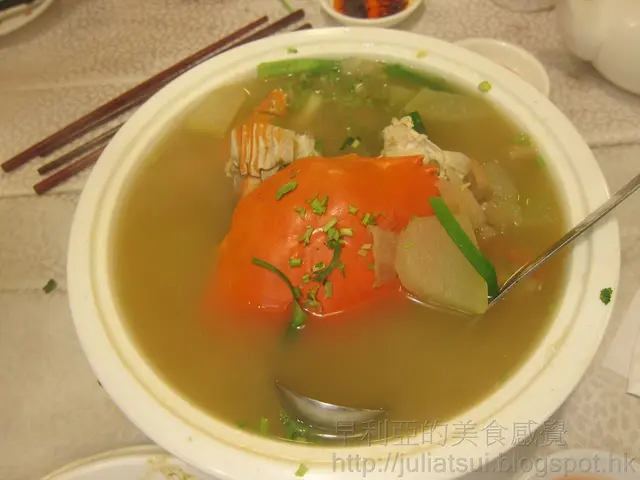 冬瓜菜甫排骨蟹湯