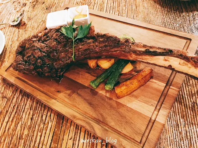 炭燒美國安格斯斧頭扒 