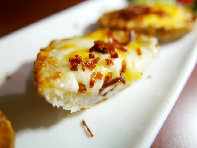 美式芝士煙肉焗薯皮