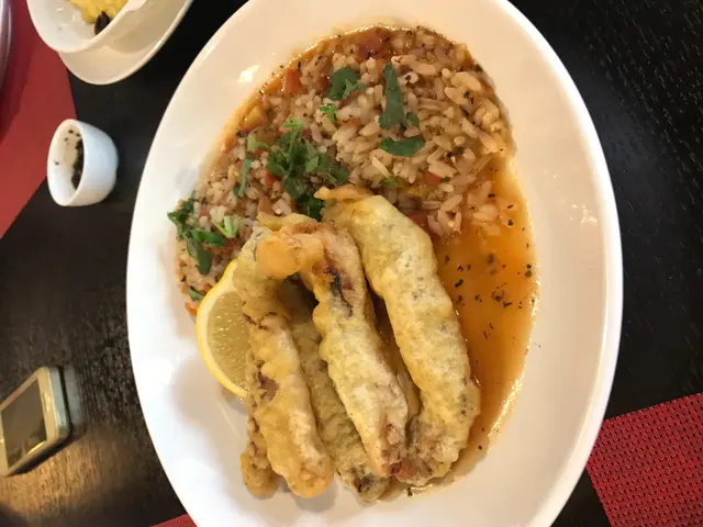 八爪鱼配番茄飯
