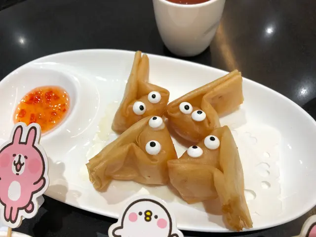 蝦你眼凸炸雲吞