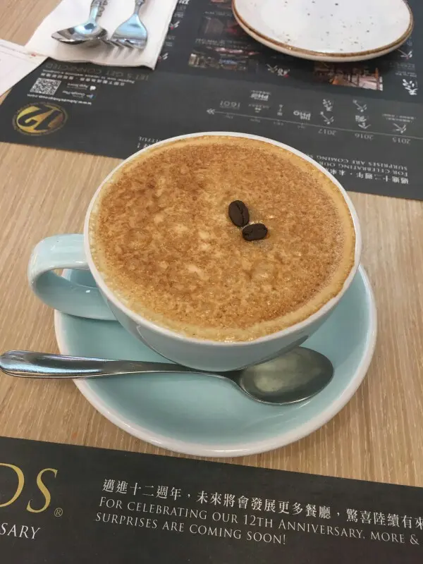 法式焦糖布甸泡沫咖啡