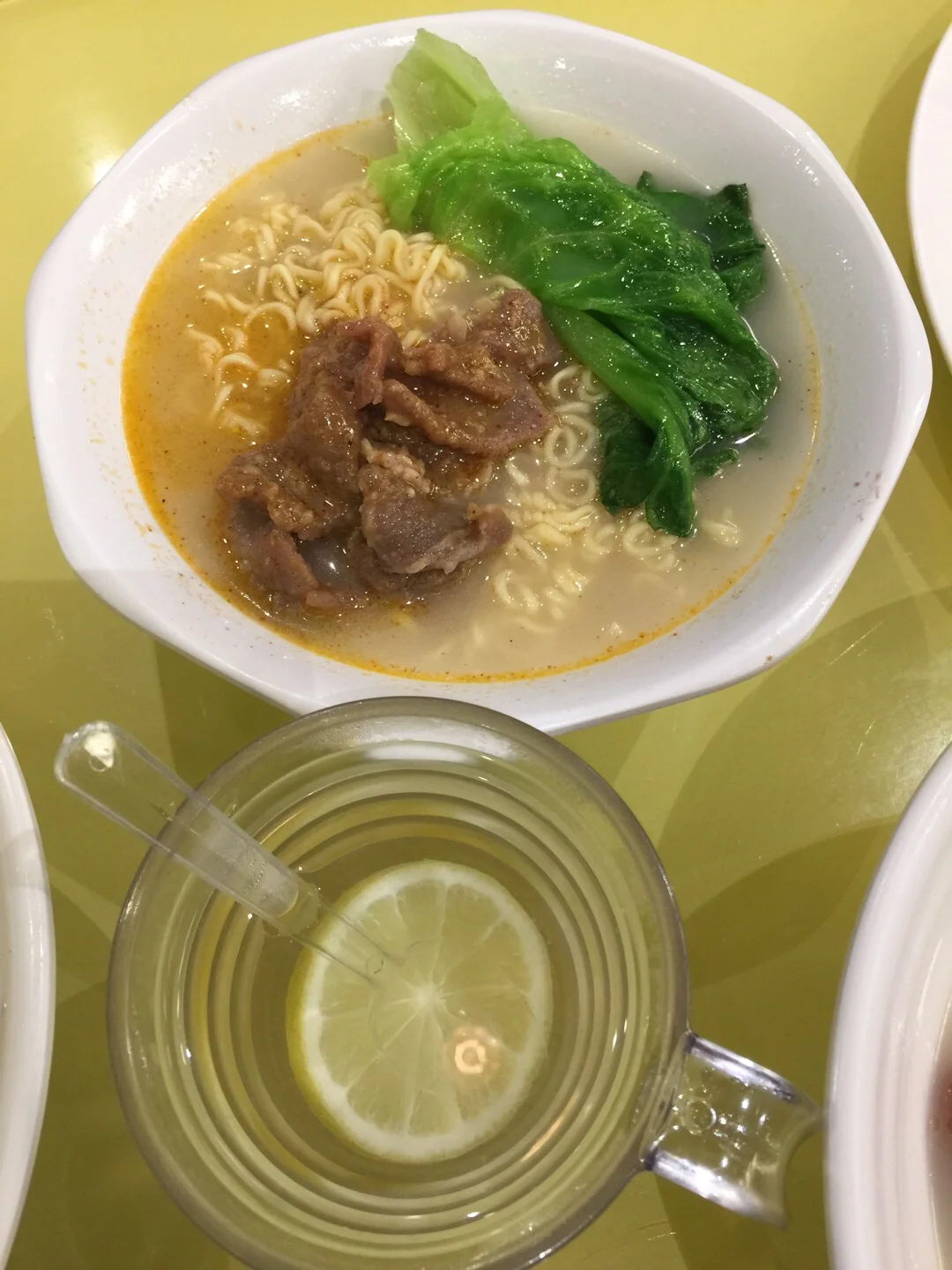 沙嗲牛肉公仔麵