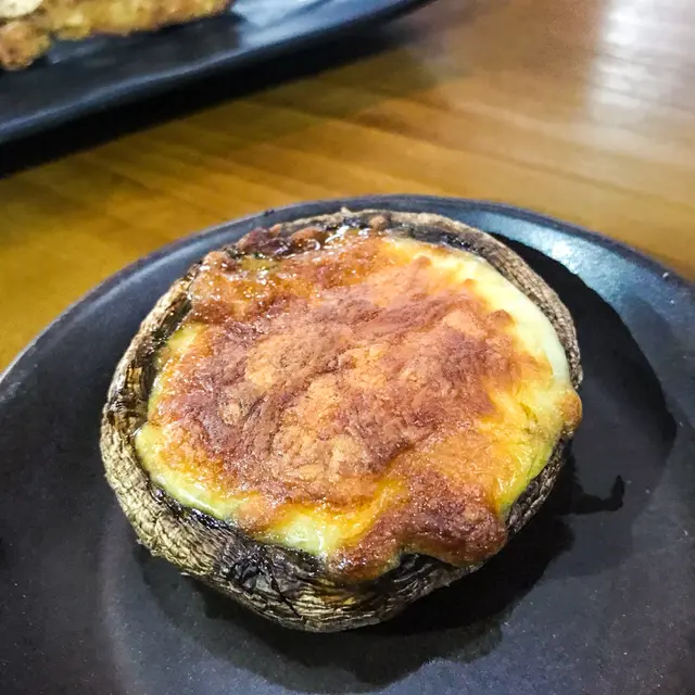 煙肉芝士大蘑菇