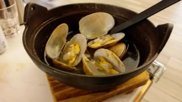 辣酒煮蜆