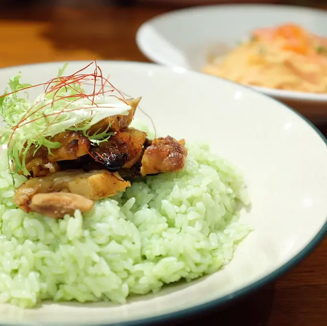 菠菜雞扒意大利飯