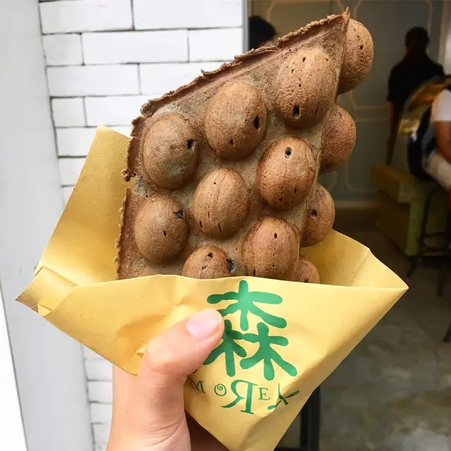 芝麻朱古力雞蛋仔