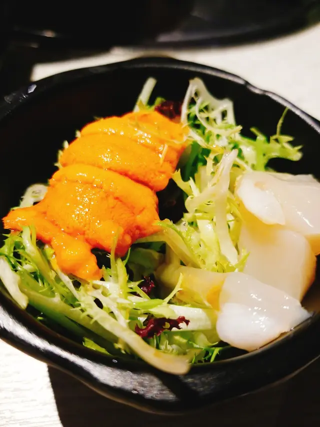 海膽好滑,帶子都好新鮮呀～