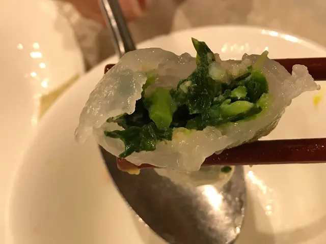鮮蝦菜苗餃