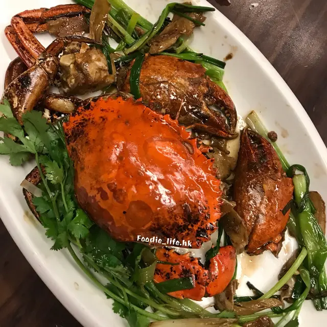 薑蔥炒大肉蟹