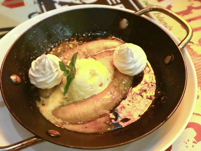 火焰焦糖香蕉伴雪糕