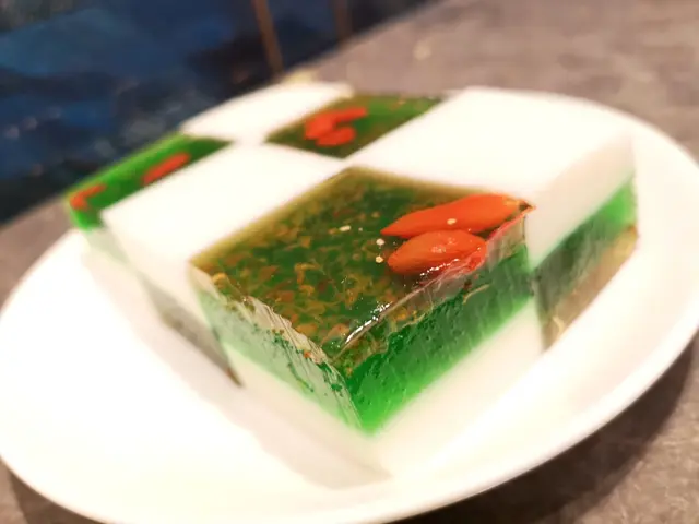 三色桂花班蘭糕