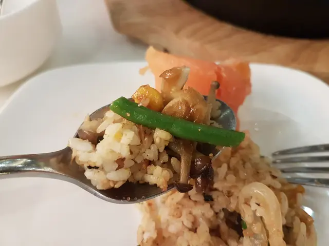 明太子三文魚鐵板香味飯