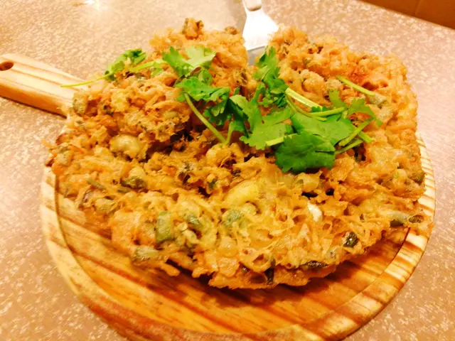 潮式爆花蚝饼