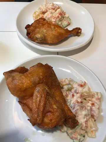 燒童子雞  &  炸雞🍗
