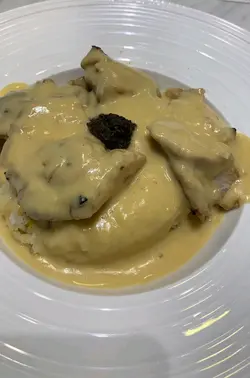 黑松露忌廉鸡肉饭

