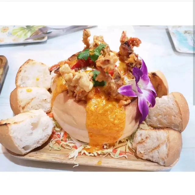 面包咖哩軟殼蟹